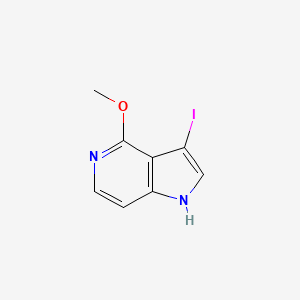 1H-Pyrrolo[3,2-c]pyridine, 3-iodo-4-methoxy- - (1000341-25-2)