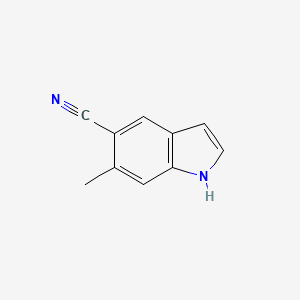 1H-Indole-5-carbonitrile, 6-methyl- - (1000343-22-5)