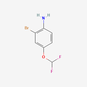 2-Bromo-4-(difluoromethoxy)-benzenamine
2-Bromo-4-(difluoromethoxy)aniline - (1000574-79-7)