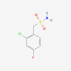 2-CHLORO-4-FLUOROBENZENEMETHANESULFONAMIDE - (1001026-51-2)