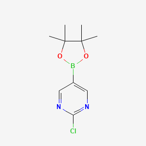 Pyrimidine, 2-chloro-5-(4,4,5,5-tetramethyl-1,3,2-dioxaborolan-2-yl)- - (1003845-08-6)