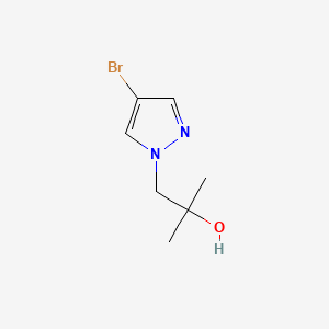 1-(4-bromo-1H-pyrazol-1-yl)-2-methylpropan-2-ol - (1008510-87-9)