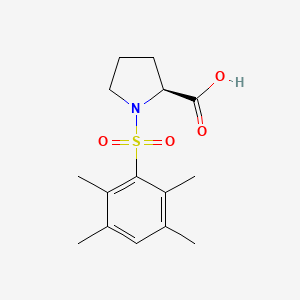 1-[(2,3,5,6-tetramethylphenyl)sulfonyl]proline - (1009282-06-7)