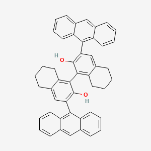 [1,1'-Binaphthalene]-2,2'-diol, 3,3'-di-9-anthracenyl-5,5',6,6',7,7',8,8'-octahydro-, (1R)- - (1011465-21-6)