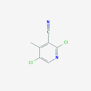 2,5-dichloro-4-methylpyridine-3-carbonitrile - (101320-87-0)