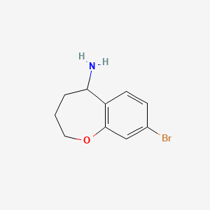 8-bromo-2,3,4,5-tetrahydro-1-benzoxepin-5-amine - (1016734-79-4)