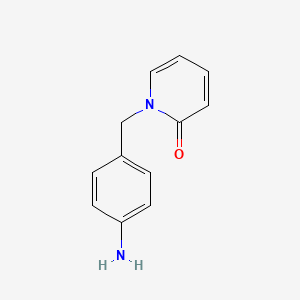 1-[(4-aminophenyl)methyl]-1,2-dihydropyridin-2-one - (1017-42-1)