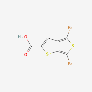 Thieno[3,4-b]thiophene-2-carboxylic acid, 4,6-dibromo- - (1024594-86-2)