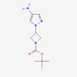 tert-butyl3-(4-amino-1H-pyrazol-1-yl)azetidine-1-carboxylate - (1029413-51-1)