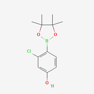 3-Chloro-4-(4,4,5,5-tetraMethyl-1,3,2-dioxaborolan-2-yl)phenol - (1029439-70-0)