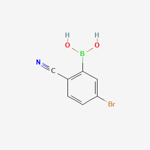 5-Bromo-2-cyanophenylboronic acid - (1032231-30-3)