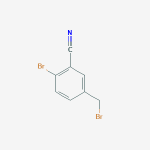 2-Bromo-5-(bromomethyl)benzonitrile - (1032822-10-8)