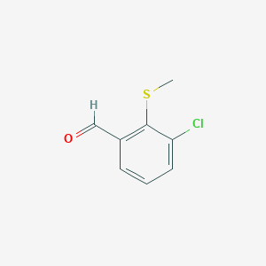 3-Chloro-2-(methylthio)benzaldehyde - (1033574-03-6)
