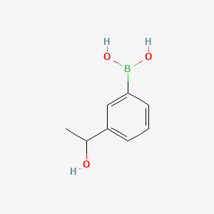 (3-(1-Hydroxyethyl)phenyl)boronic acid - (1036760-03-8)