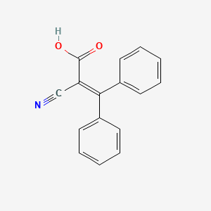 2-Cyano-3,3-diphenylpropenoic acid - (10380-41-3)