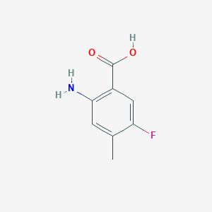 2-Amino-5-fluoro-4-methylbenzoic acid - (103877-79-8)