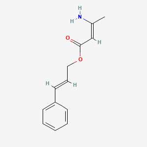 3-AMINO CROTONIC ACID CINNAMYL ESTER - (103909-86-0)