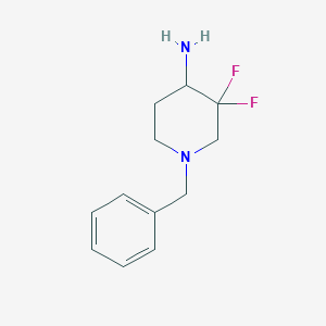 1-benzyl-3,3-difluoropiperidin-4-aMine - (1039741-55-3)