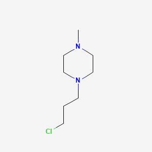 1-(3-Chloropropyl)-4-methylpiperazine - (104-16-5)