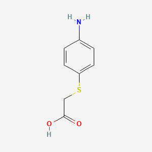 2-((4-Aminophenyl)thio)acetic acid - (104-18-7)