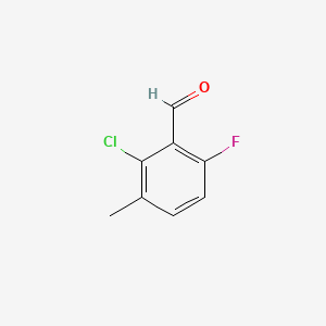 2-Chloro-6-fluoro-3-methylbenzaldehyde - (104451-99-2)