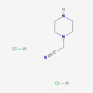 2-(piperazin-1-yl)acetonitrile dihydrochloride - (1044707-17-6)