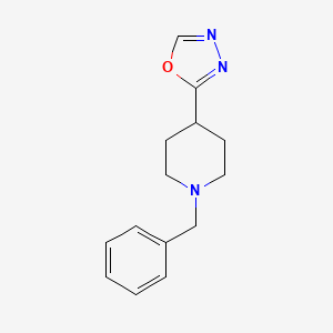 2-(1-BENZYLPIPERIDIN-4-YL)-1,3,4-OXADIAZOLE - (1046079-80-4)