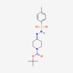 tert-butyl 4-(2-tosylhydrazono)piperidine-1-carboxylate - (1046478-89-0)