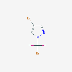 4-BROMO-1-(BROMO-DIFLUORO-METHYL)-1H-PYRAZOLE - (1046831-96-2)
