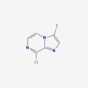 8-Chloro-3-iodoimidazo[1,2-a]pyrazine - (1049677-32-8)
