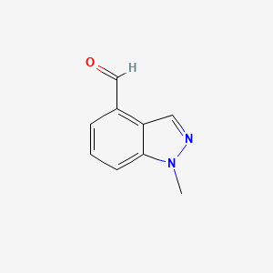 1-Methyl-1H-indazole-4-carbaldehyde - (1053655-56-3)
