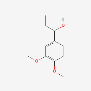1-(3,4-Dimethoxyphenyl)propan-1-ol - (10548-83-1)