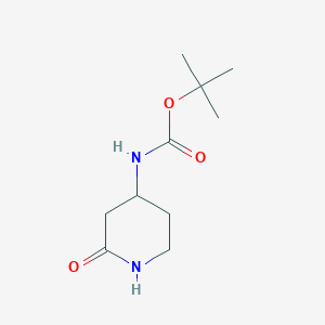 tert-butyl (2-oxopiperidin-4-yl)carbaMate - (1055049-80-3)