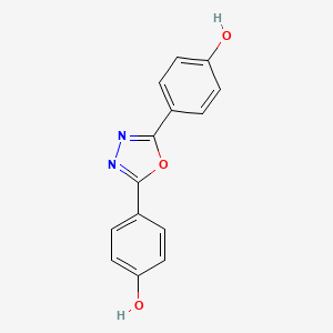 2,5-BIS(4-HYDROXYPHENYL)-1,3,4-OXADIAZOLE - (10600-83-6)