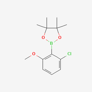 2-(2-Chloro-6-methoxyphenyl)-4,4,5,5-tetramethyl-1,3,2-dioxaborolane - (1061367-22-3)