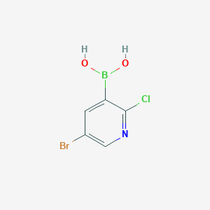 5-Bromo-2-chloropyridine-3-boronic acid - (1072944-19-4)