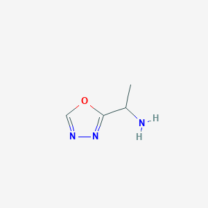 1-(1,3,4-oxadiazol-2-yl)ethan-1-amine - (1082469-10-0)