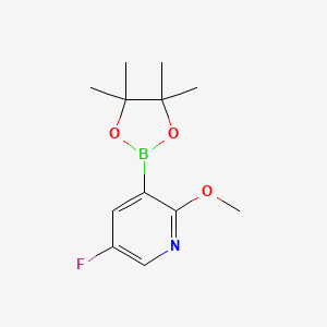 5-FLUORO-2-METHOXYPYRIDINE-3-BORONIC ACID PINACOL ESTER - (1083168-95-9)