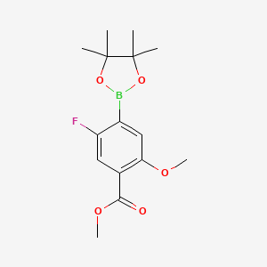 5-fluoro-2-Methoxy-4-(4,4,5,5-tetraMethyl-1,3,2-dioxaborolan-2-yl)benzoic acid - (1084953-16-1)