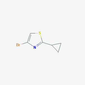 4-bromo-2-cyclopropyl-1,3-thiazole - (1086381-69-2)