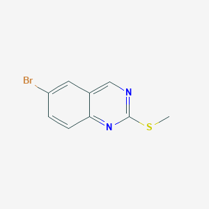 6-Bromo-2-methylsulfanyl-quinazoline - (1086385-16-1)