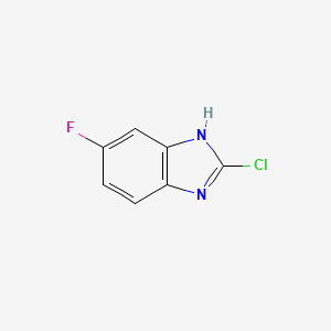 2-Chloro-6-fluoro-1H-benzo[d]imidazole - (108662-49-3)