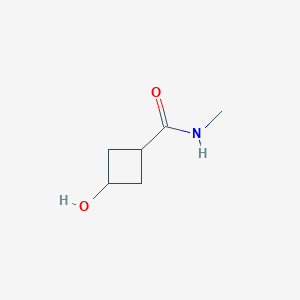 3-Hydroxy-cyclobutanecarboxylic acid methylamide - (1089340-69-1)