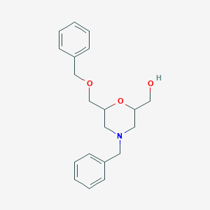 ((2R,6S)-4-benzyl-6-(benzyloxymethyl)morpholin-2-yl)methanol - (1093085-89-2)