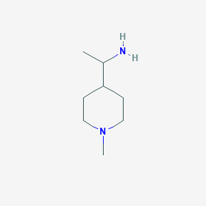 1-(1-METHYLPIPERIDIN-4-YL)ETHAN-1-AMINE - (1095499-33-4)