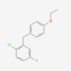 2-[[(3,5-Dimethyl-2-pyridinyl)methyl]sulfinyl]-6-methoxy-1H-benzimidazole - (110374-16-8)