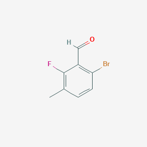 6-Bromo-2-fluoro-3-methylbenzaldehyde - (1114809-22-1)