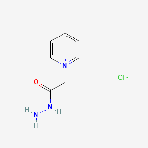 1-(2-Hydrazinyl-2-oxoethyl)pyridin-1-ium chloride - (1126-58-5)
