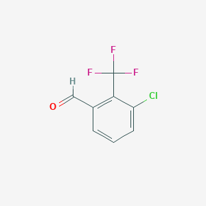 3-chloro-2-(trifluoromethyl)benzaldehyde - (112641-26-6)