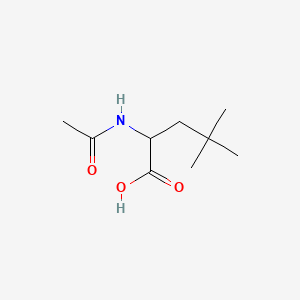 (S)-2-ACETAMIDO-4,4-DIMETHYLPENTANOIC ACID - (112674-65-4)